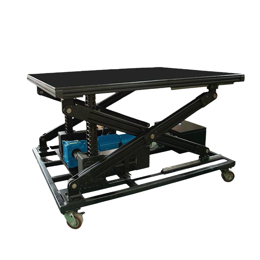 Table élévatrice à chaîne rigide/à vis/à crémaillère/à chaîne